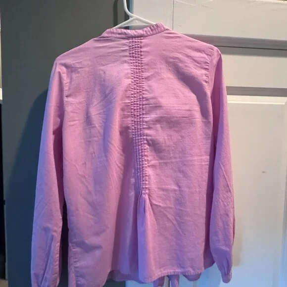 Talbots Pink Blouse Size S - Picture 2 of 3